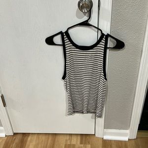 Striped American eagle tank top